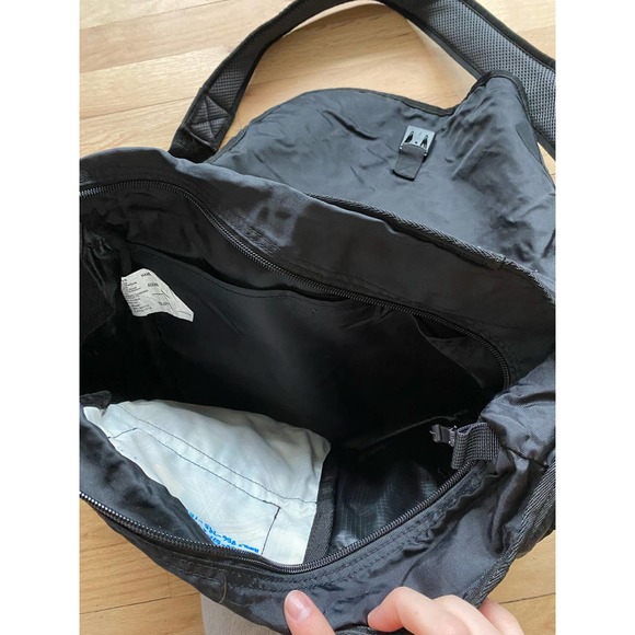 L.L. Bean Crossbody Plaid Backpack - Picture 5 of 7